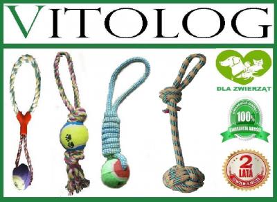 ZABAWKA PIŁKA GRYZAK DLA PSA 