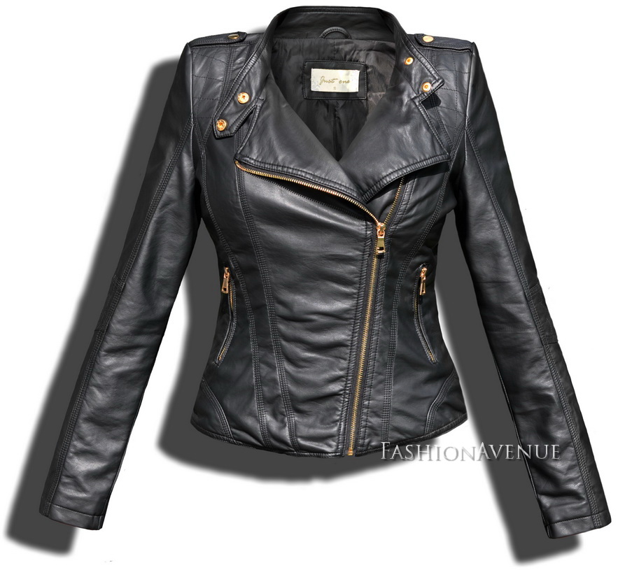 Ramoneska skórzana czarna 