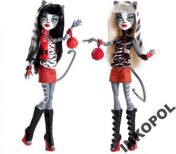 MONSTER HIGH SIOSTRY Meowlody &Purrsephone 24H