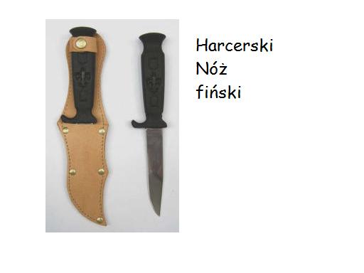 Nóż fiński Harcerski