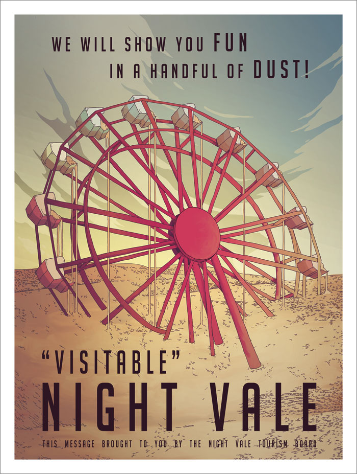 Night Vale Tourism Board Poster