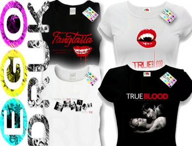 Koszulka Damska L CZYSTA KREW True Blood Eric Top