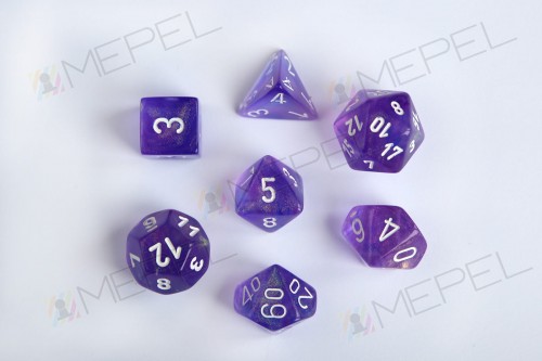 kości chessex borealis purple/white