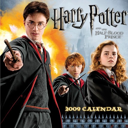 Oficjalny kalendarz Harry Potter na 2009 r :)