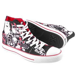 Trampki Converse CHUCK TAYLOR ALL STAR PRINT Hi Black/White/Red