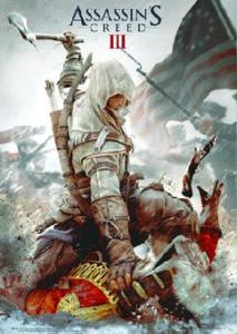Assassins Creed 3 - Okładka Gry Plakat 3D 47x67 cm