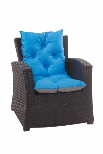 Poduszka ogrodowa na fotel technorattan