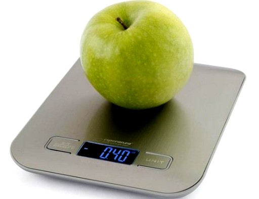 CYFROWA ELEKTRONICZNA WAGA KUCHENNA PŁASKA 5KG LCD