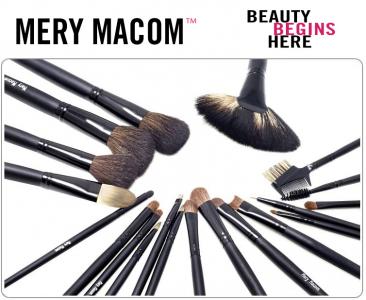 Mery Macom Pędzle do makijażu Etui 20 Standard-New