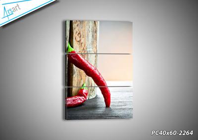 OBRAZ 40x60 PAPRYCZKA CHILI KUCHNIA OBRAZY ARS-ART
