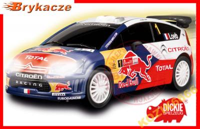 DICKIE CITROEN C4 WRC Zdalnie Serowany RC RADIOWO