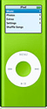 iPod nano 4GB green