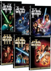 Gwiezdne Wojny (DVD) - wszystkie 6 części