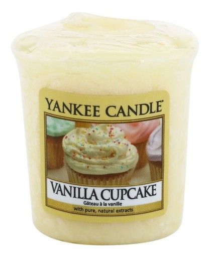 YANKEE CANDLE VANILLA CUPCAKE SAMPLER ŚWIECA 49g