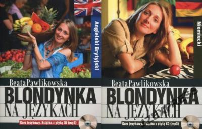 Blondynka na językach angielski + niemiecki + CD