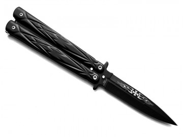 Nóż motylek Black Balisong