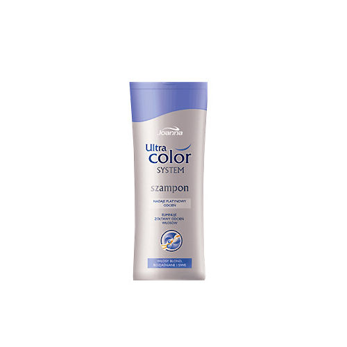 JOANNA ULTRA COLOR SYSTEM SZAMPON DO WŁOSÓW BLOND I SIWYCH