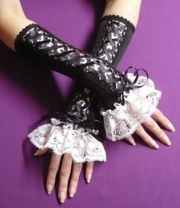 RĘKAWKI GORSETOWE EGL Victorian lolita goth