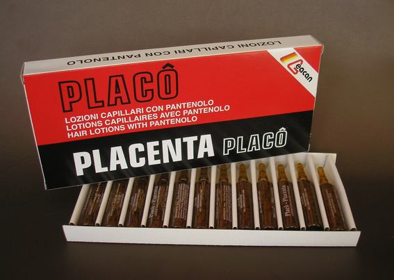 Placo Placenta Ampułki na porost włosów