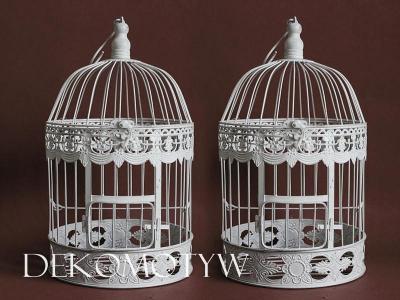 *dekomotyw* Klatka latarnia ornament duża 45 cm