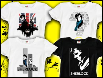 Koszulka Damska M Sherlock Holmes Serial Prezent
