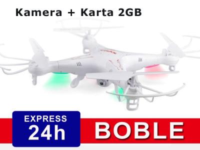 DRON QUADROCOPTER z aparatem