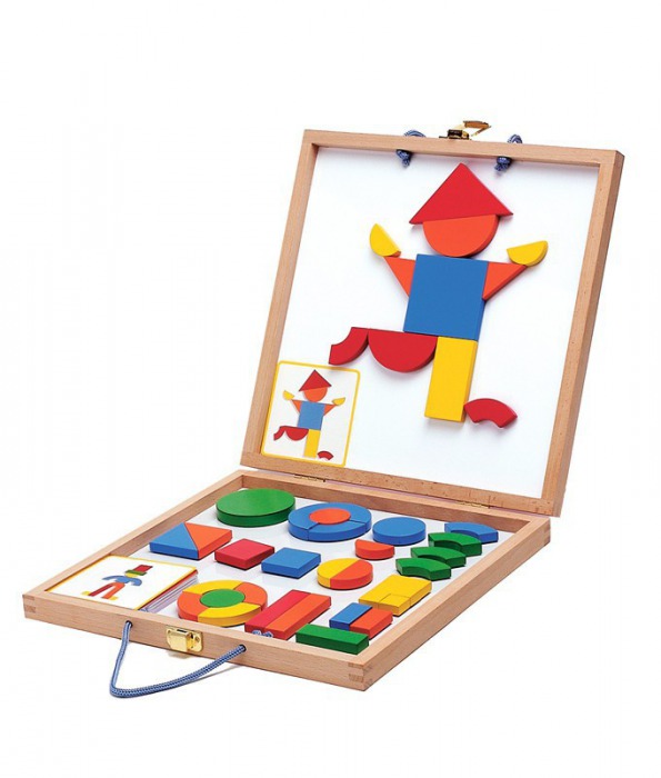 Klocki z tablicą magnetyczną