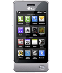 Telefon LG GD510 eco solar silver