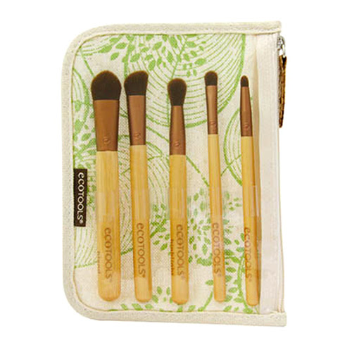 Ecotools zestaw 5 pędzelków bambusowych