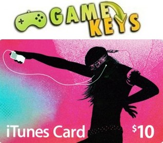 $10 iTunes Apple Gift Card