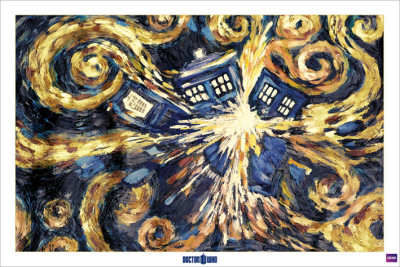  plakat Dr. Who - Exploding Tardis