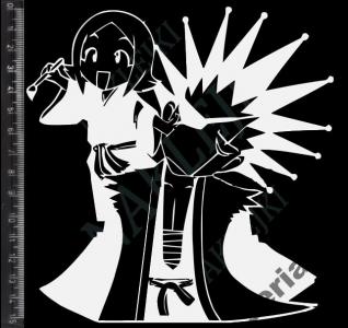 Naklejka z Anime Bleach 5 na laptopa auto meble