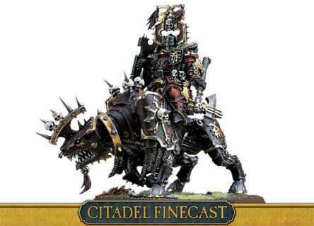 Warriors of Chaos Khorne Lord on Juggernaut