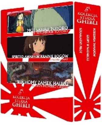Kolekcja Studia Ghibli - Box 3 filmy:  