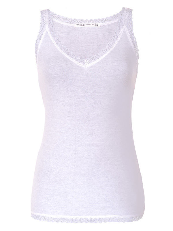 TOP SECRET bluzka damska bez rękawów