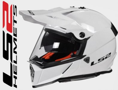 KASK LS2 MX436 PIONEER SOLID WHITE L