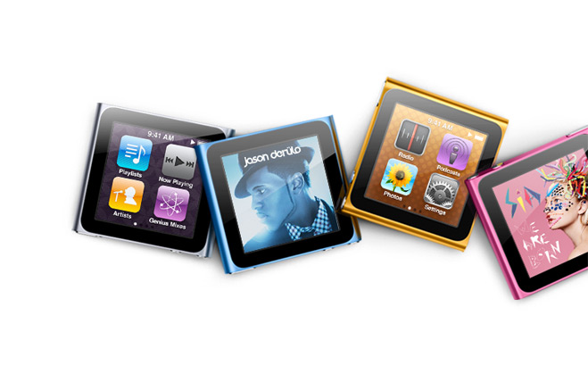 ipod nano 6G 8GB multi-touch