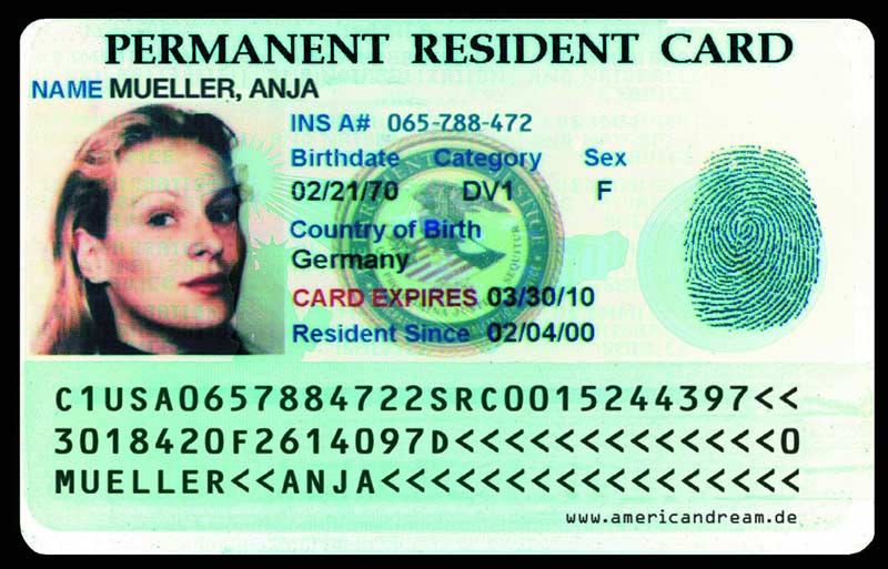 Green Card (Zielona Karta, obywatelstwo USA)