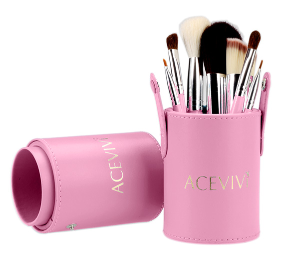 Acevivi 7 brushes set pink