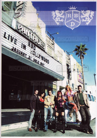 RBD - LIVE IN HOLLYWOOD DVD