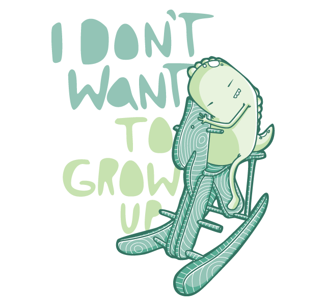t-shirt I Don't Want To Grow Up