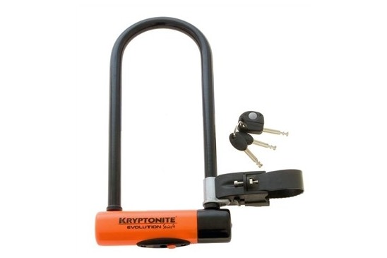 U-lock z linką do zapięcia roweru