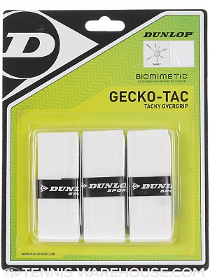 owijka overgrip cienka Dunlop gecko tac biała