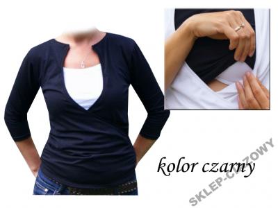 PREZENT KOSZULKA DO KARMIENIA BLUZKA RĘKAW 3/4 M