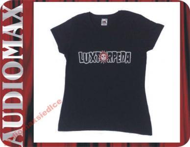 LUXTORPEDA koszulka LOGO damska czarna [XL]