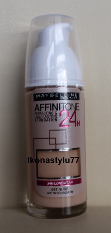 MAYBELLINE AFFINITONE 24H PODKŁAD 021 NUDE