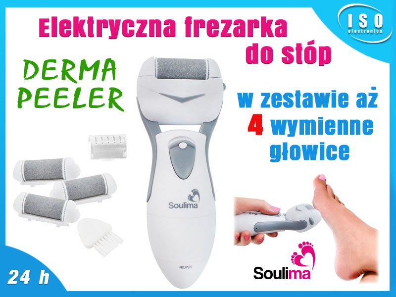 ELEKTRYCZNA TARKA FREZARKA PEELING DO STÓP PIĘT