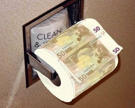 papier toaletowy 50 euro