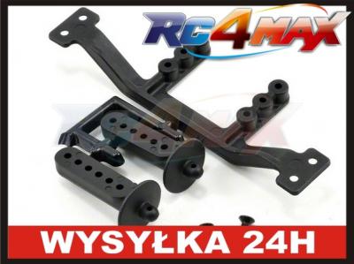RPM [81142] Adjustable Rear Body Mounts =RC4MAX=