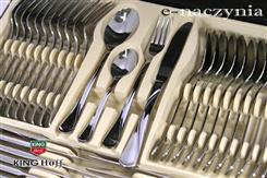 KINGHOFF Sztućce w walizce 72el KH-3504